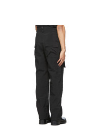 Blackmerle Black Pocket Trousers