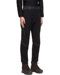 And Wander Black Pocket Trousers