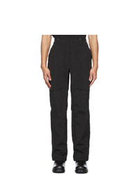 Blackmerle Black Pocket Trousers