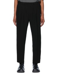 N. Hoolywood Black Polyester Trouser