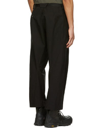 Hyein Seo Black Polyester Trousers