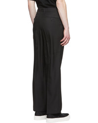 Undercoverism Black Polyester Trousers