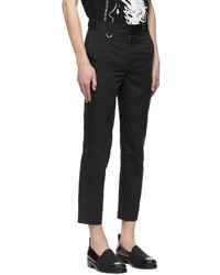 Undercover Black Polyester Trousers