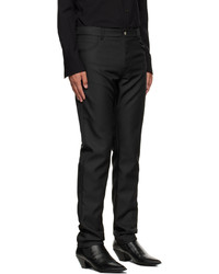 Courrèges Black Polyester Trousers