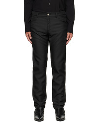 Courrèges Black Polyester Trousers