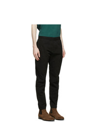 Ps By Paul Smith Black Poplin Chino Trousers