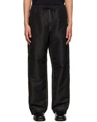 Our Legacy Black Recycled Polyester Trousers