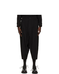 Yohji Yamamoto Black Sarouel Trousers