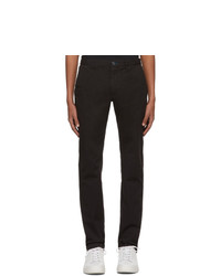 Ps By Paul Smith Black Slim Fit Chinos