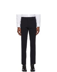 Wooyoungmi Black Slit Hem Trousers