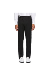 1017 Alyx 9Sm Black Stirrup Suit Trousers