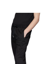 Dolce and Gabbana Black Stretch Gabardine Trousers