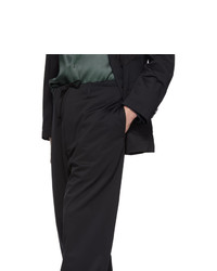 Yohji Yamamoto Black String Trousers