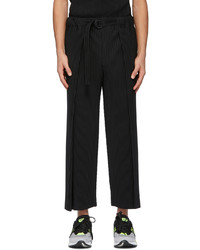 Homme Plissé Issey Miyake Black Tailored Pleats 1 Trousers