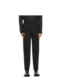 System Black Tailored Trousers