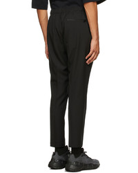 N. Hoolywood Black Tapered Easy Trousers