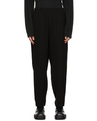 N. Hoolywood Black Tapered Easy Trousers