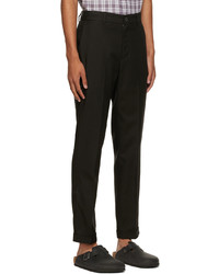Vince Black Tapered Trousers