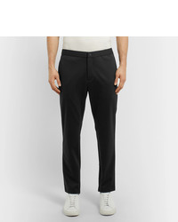 Theory Black Terrance Tapered Ponte Trousers