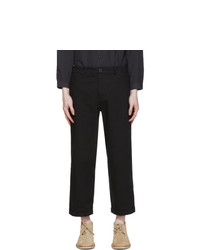Toogood Black The Bricklayer Trousers