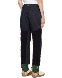 And Wander Black Top Trousers