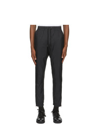 PACO RABANNE Black Track Pant Trousers