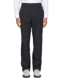 A-Cold-Wall* Black Treated Slim Trousers
