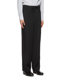 OVERCOAT Black Tricotine Trousers