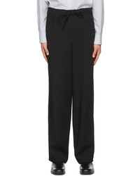 OVERCOAT Black Tricotine Trousers