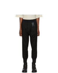 Julius Black Tucked Trousers