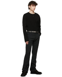 Courrèges Black Twill Trousers