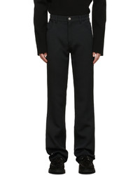Courrèges Black Twill Trousers