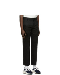 Ader Error Black Twofold Trousers