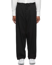 Fumito Ganryu Black Warm Up Laboratory Trousers