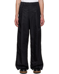 Dries Van Noten Black Water Repellant Lounge Pants