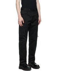 44 label group Black Work Trousers
