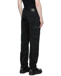 44 label group Black Work Trousers