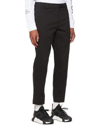 Moncler Black Zip Pocket Trousers