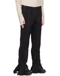 Post Archive Faction PAF Black Zip Trousers