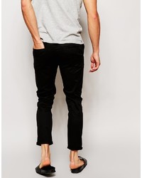 Asos Brand Skinny Chinos In Cropped Length