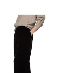 Giorgio Armani Brown Velvet Trousers