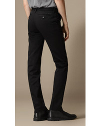 Burberry Slim Fit Technical Cotton Chinos