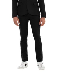 D.RT Cannen Classic Slim Fit Ankle Pants In Black At Nordstrom