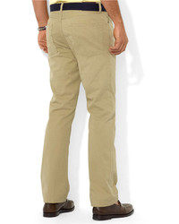 Polo Ralph Lauren Core Pants Flat Front Straight Fit 5 Pocket Chino Pants,  $89, Macy's