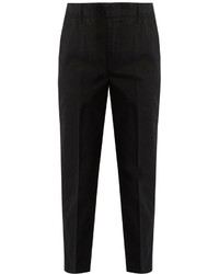 Vince Cuffed Cotton Blend Chino Trousers