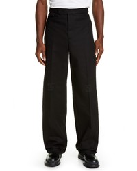 Raf Simons Embroidered Relaxed Fit Chino Pants
