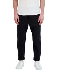 Goodlife Essential Straight Leg Twill Pants In Black At Nordstrom