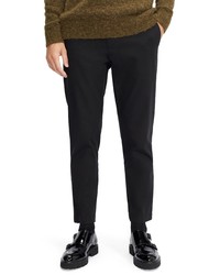Ted Baker London Genbee Camburn Relaxed Fit Chinos In Black At Nordstrom