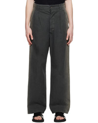 Auralee Gray Finx Trousers
