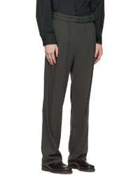 Lemaire Gray Pleated Trousers